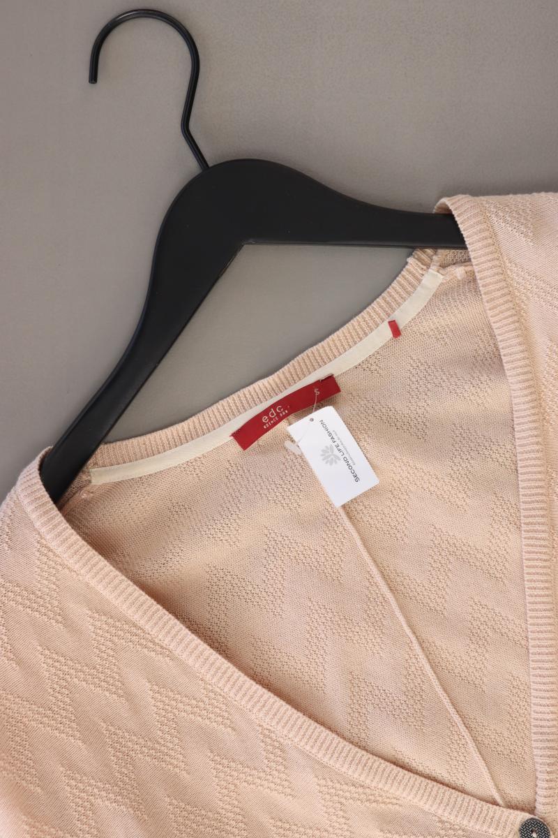 edc by Esprit Strickjacke Gr. S 3/4 Ärmel rosa