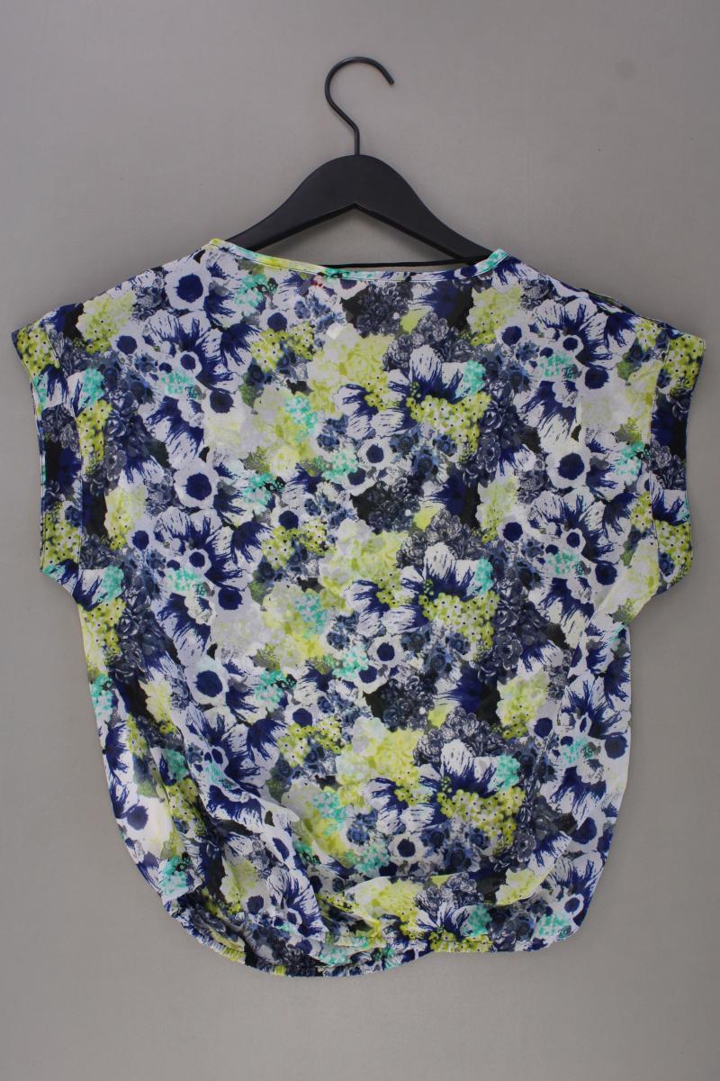 Only Kurzarmbluse Gr. 36 mit Blumenmuster mehrfarbig aus Polyester