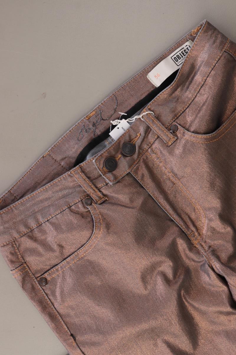 Object Hose Gr. 36 gold aus Baumwolle