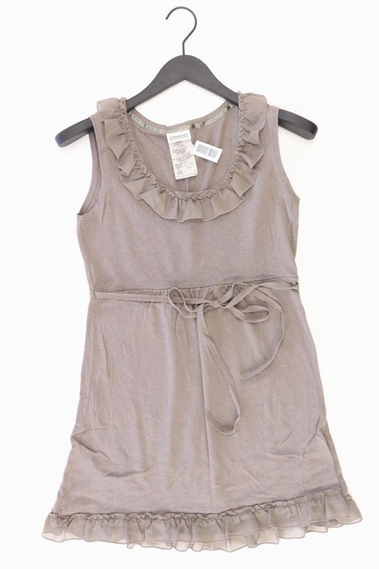 Street One Trägerkleid Gr. 38 mit Gürtel grau