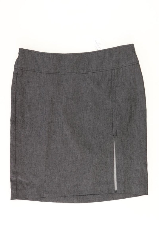 Benetton Bleistiftrock Gr. IT 44 (M) grau aus Viskose