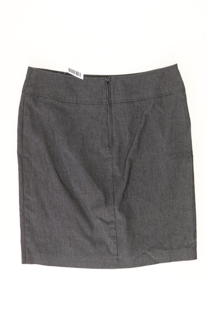 Benetton Bleistiftrock Gr. IT 44 (M) grau aus Viskose