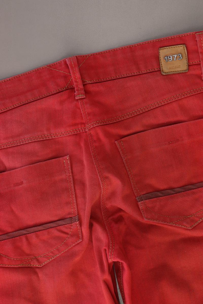 MAC Skinny Jeans Gr. 36/L32 Modell Carrie Pipe rot aus Baumwolle