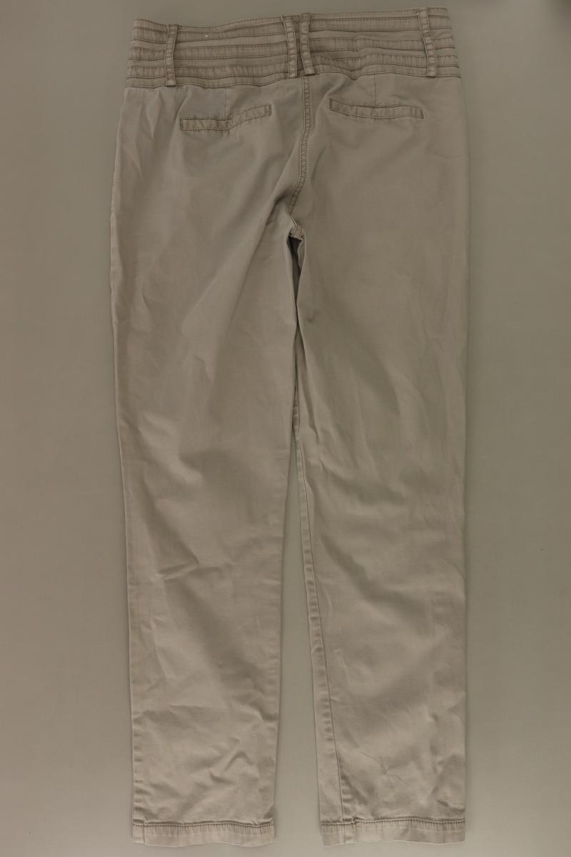 Street One Chinohose Gr. 36 Modell Olivia creme aus Baumwolle