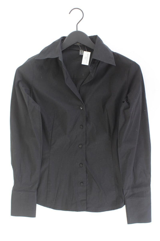 Esprit Langarmbluse Gr. 36 schwarz