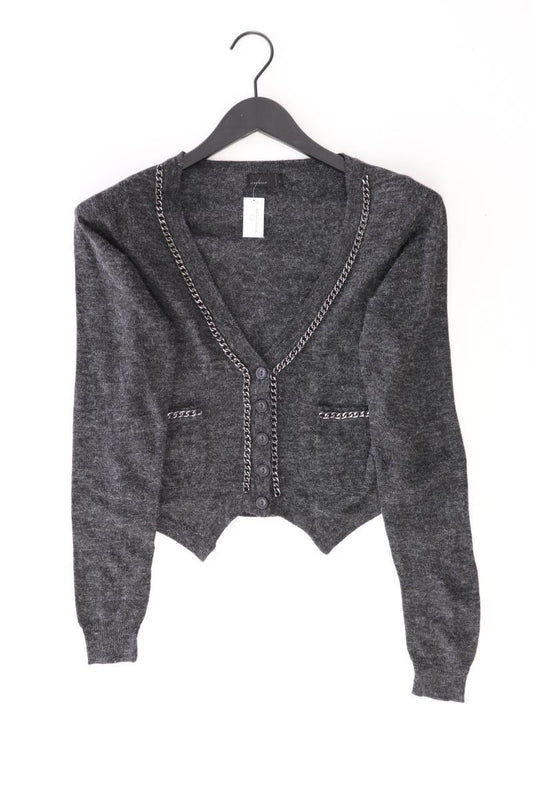 Vero Moda Strickjacke Gr. S Langarm grau aus Polyacryl