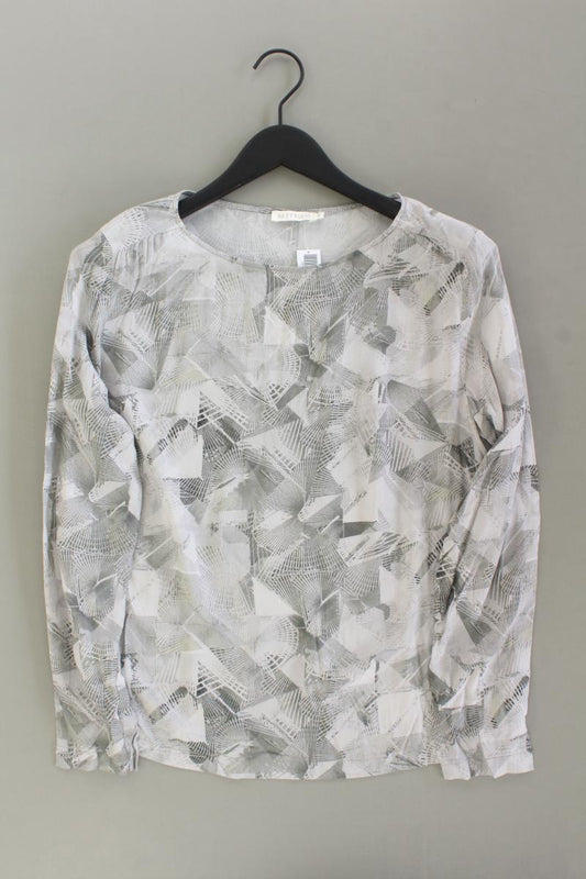 Betty & Co. Langarmbluse Gr. 40 grau