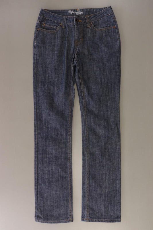 Montego Straight Jeans Gr. XS/L34 blau aus Baumwolle