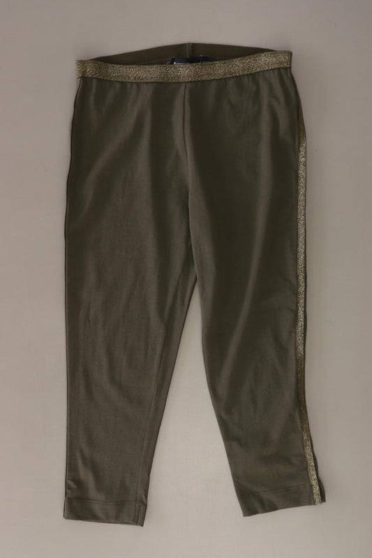 Summum Leggings Gr. XS mit Glitzer olivgrün aus Baumwolle