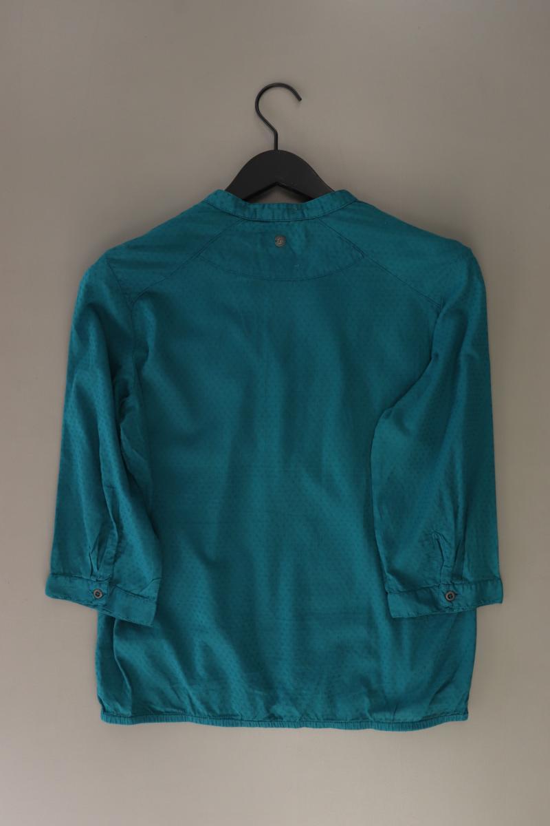 s.Oliver Rüschenbluse Gr. 38 3/4 Ärmel türkis