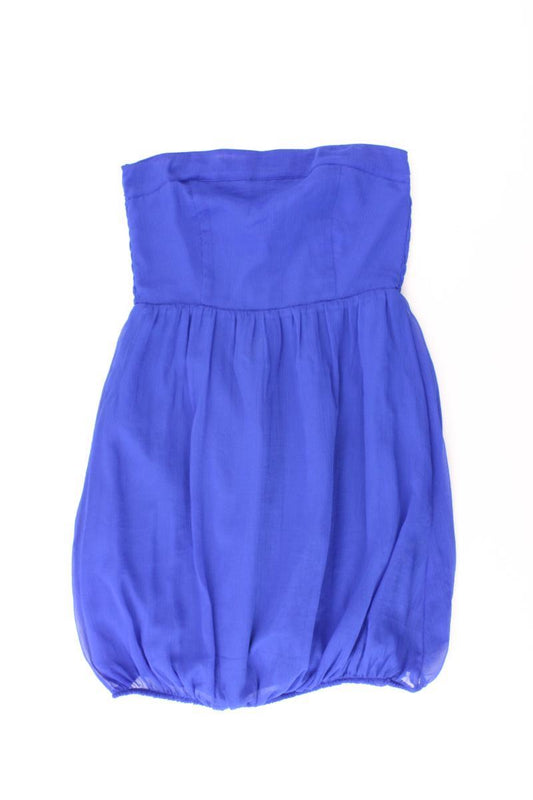 Vero Moda Bandeaukleid Gr. S Ärmellos blau aus Polyester