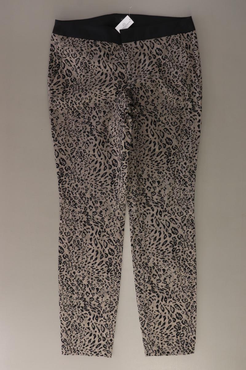 comma, Hose Gr. 36 mit Tierdruck mehrfarbig aus Baumwolle