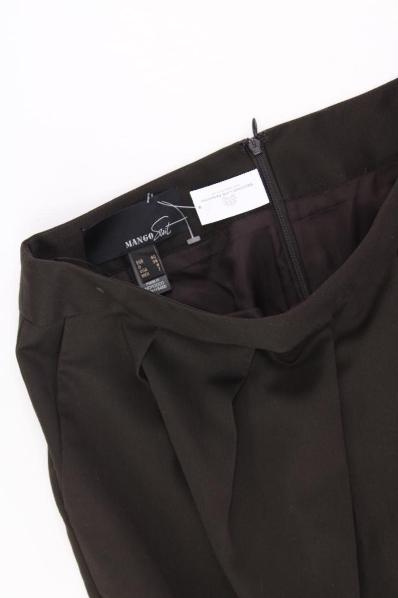 Mango Bleistiftrock Gr. 38 neu mit Etikett Neupreis: 24,95€! braun aus Polyester