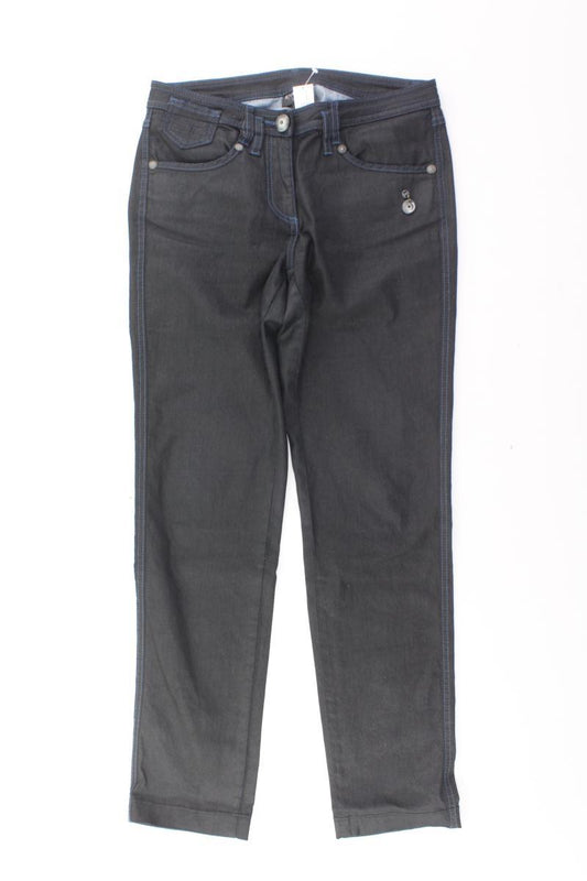 Skinny Jeans Gr. 36 schwarz aus Baumwolle