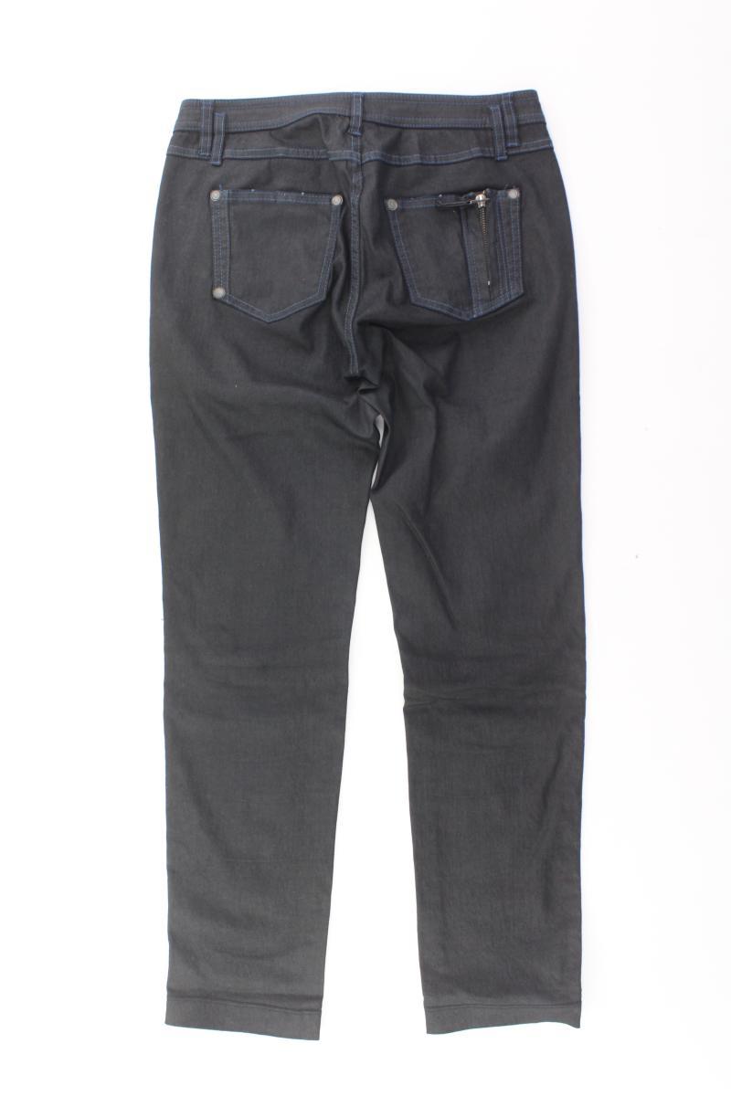 Skinny Jeans Gr. 36 schwarz aus Baumwolle