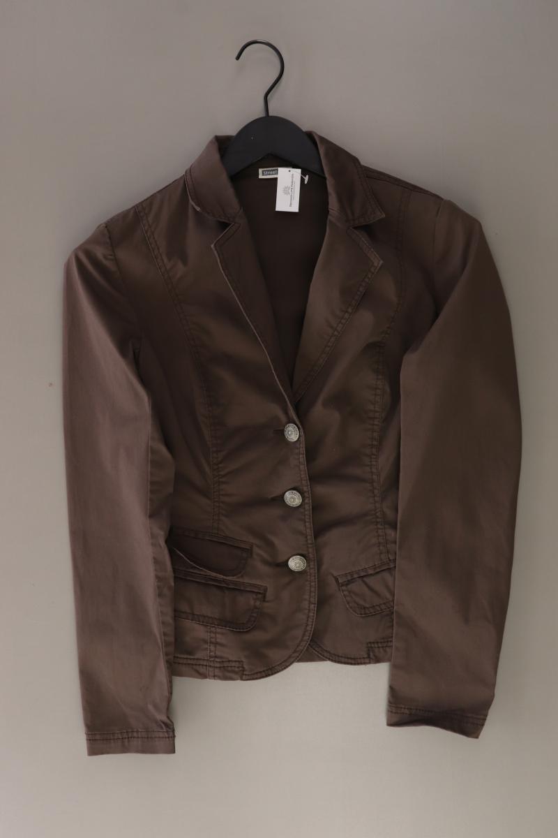 Street One Classic Blazer Gr. 36 braun aus Baumwolle
