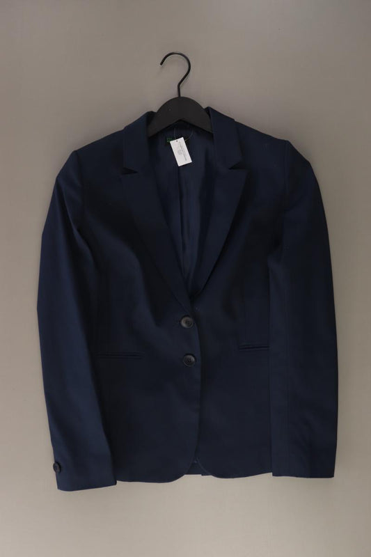 Benetton Classic Blazer Gr. 36 blau aus Baumwolle