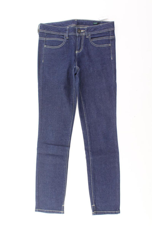 Benetton Skinny Jeans Gr. 38 blau aus Baumwolle