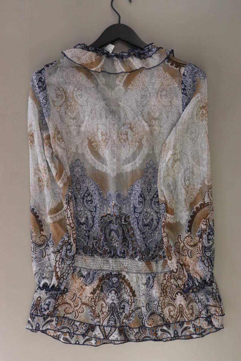 Street One Rüschenbluse Gr. 38 3/4 Ärmel mehrfarbig aus Polyester