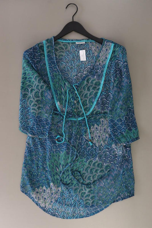 Street One Classic Bluse Gr. 40 3/4 Ärmel türkis aus Polyester
