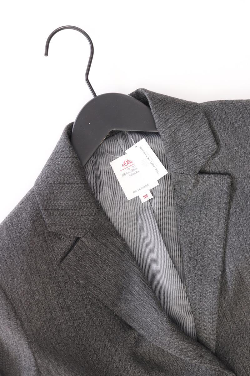 s.Oliver Classic Blazer Gr. 36 grau aus Polyester