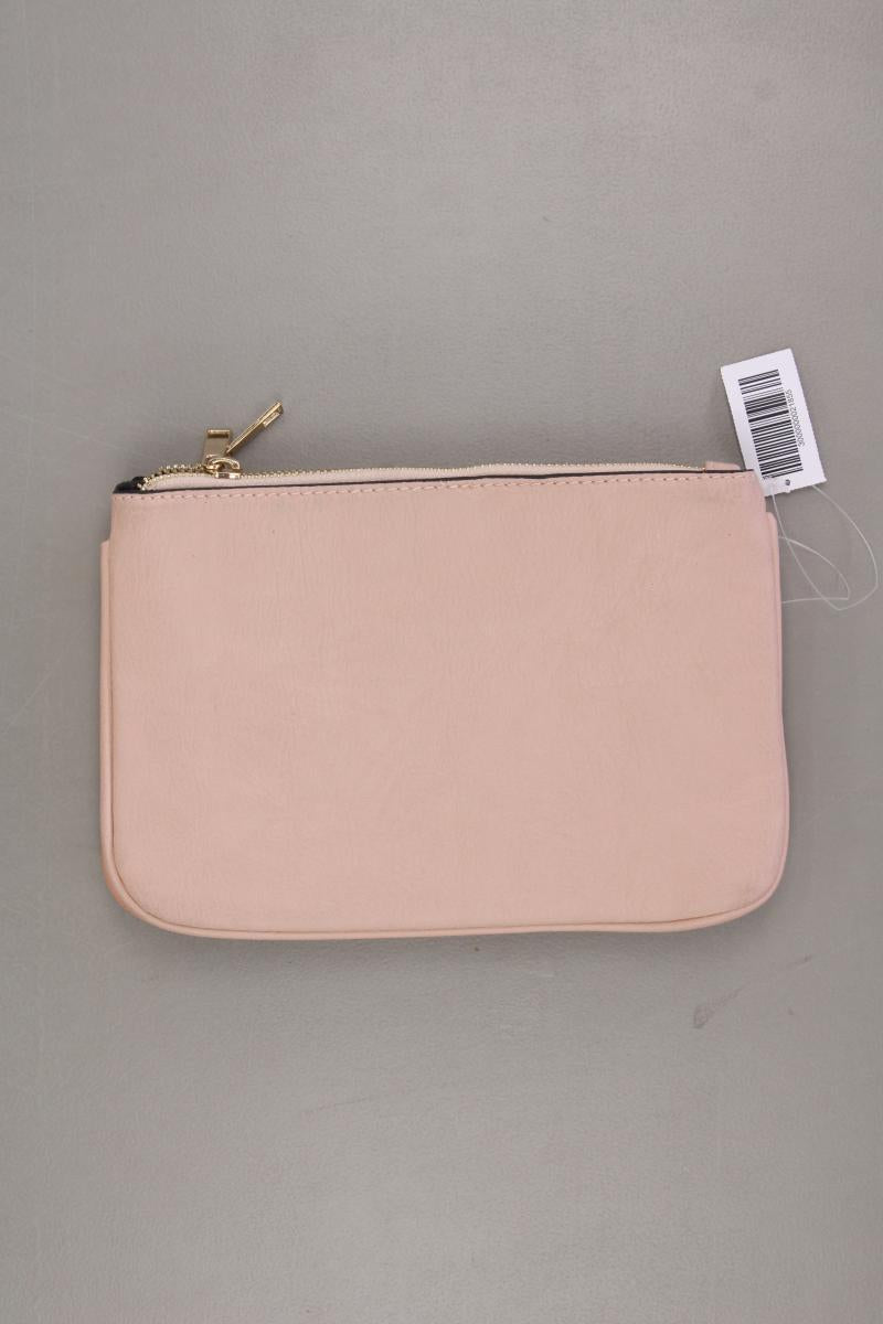 Stradivarius Clutch creme aus Polyurethan