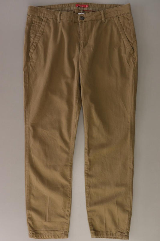 edc by Esprit Chinohose Gr. 38 olivgrün aus Baumwolle