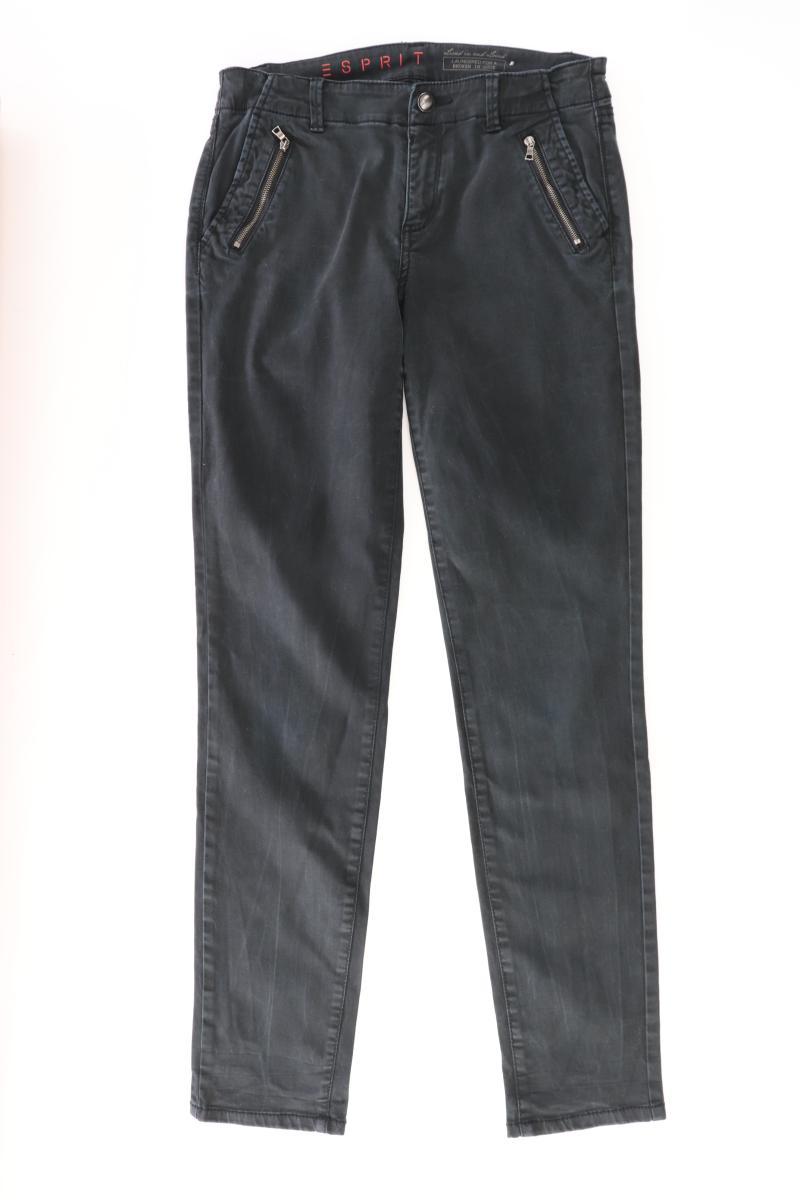 Esprit Hose Gr. 36/L32 schwarz aus Baumwolle