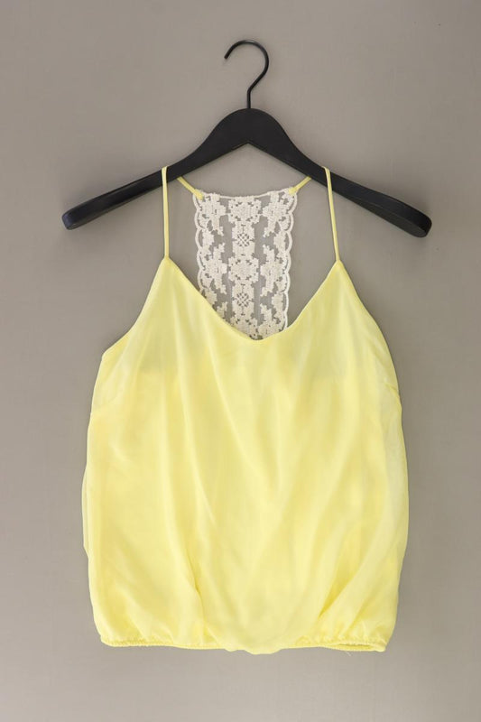 Charlotte Russ Top Gr. M Träger gelb aus Polyester