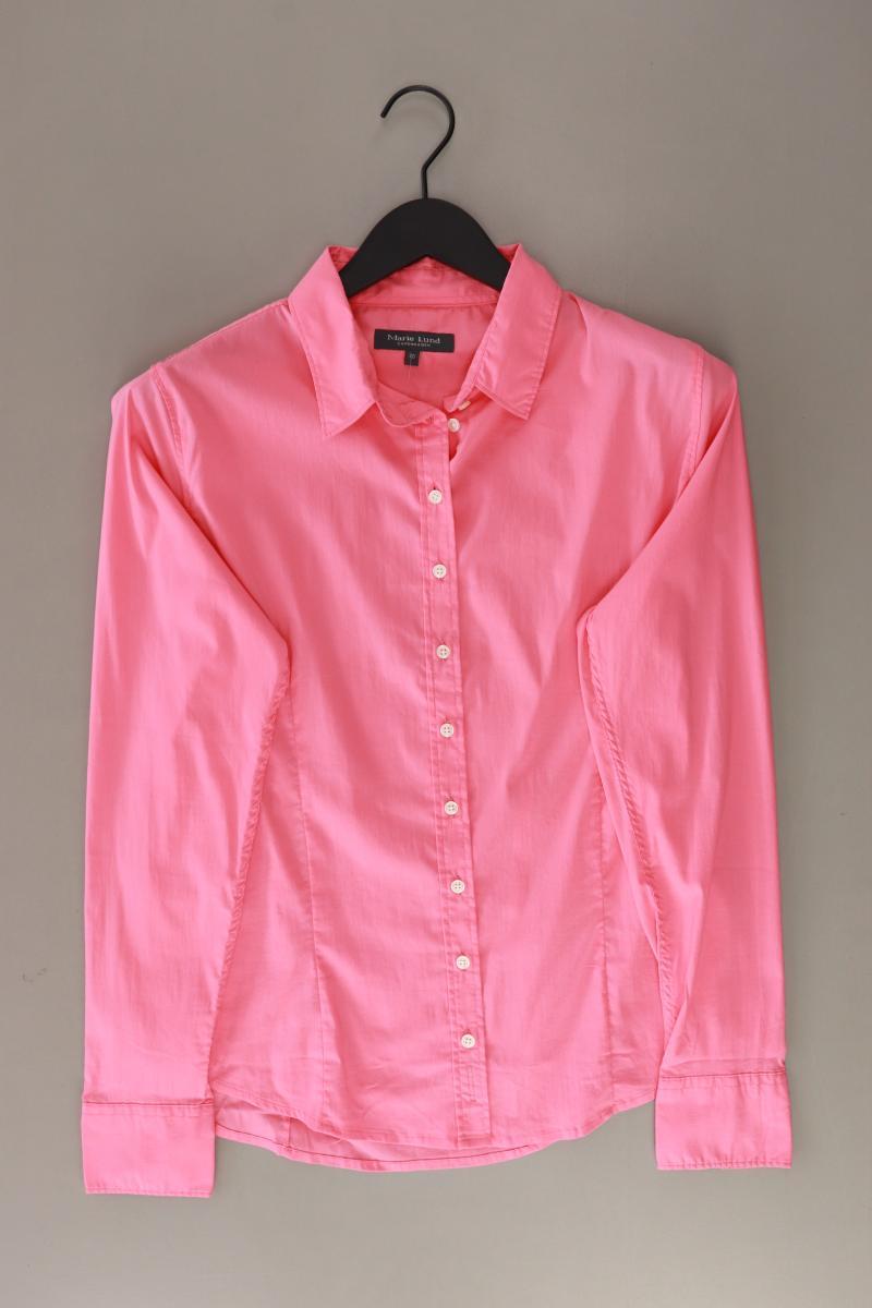 Marie Lund Langarmbluse Gr. 40 pink aus Baumwolle