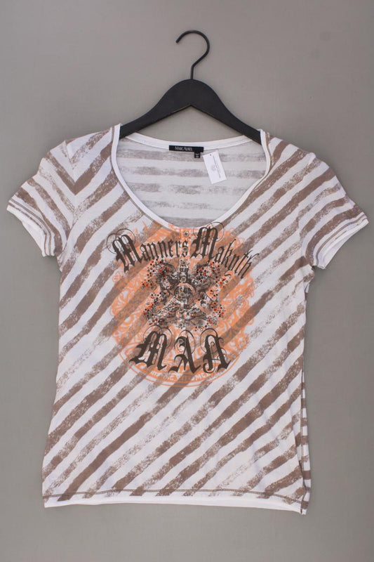 Marc Aurel Ringelshirt Gr. 36 gestreift Kurzarm braun