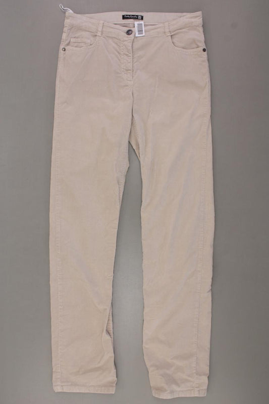 Betty Barclay Five-Pocket-Hose Gr. 38 creme aus Baumwolle