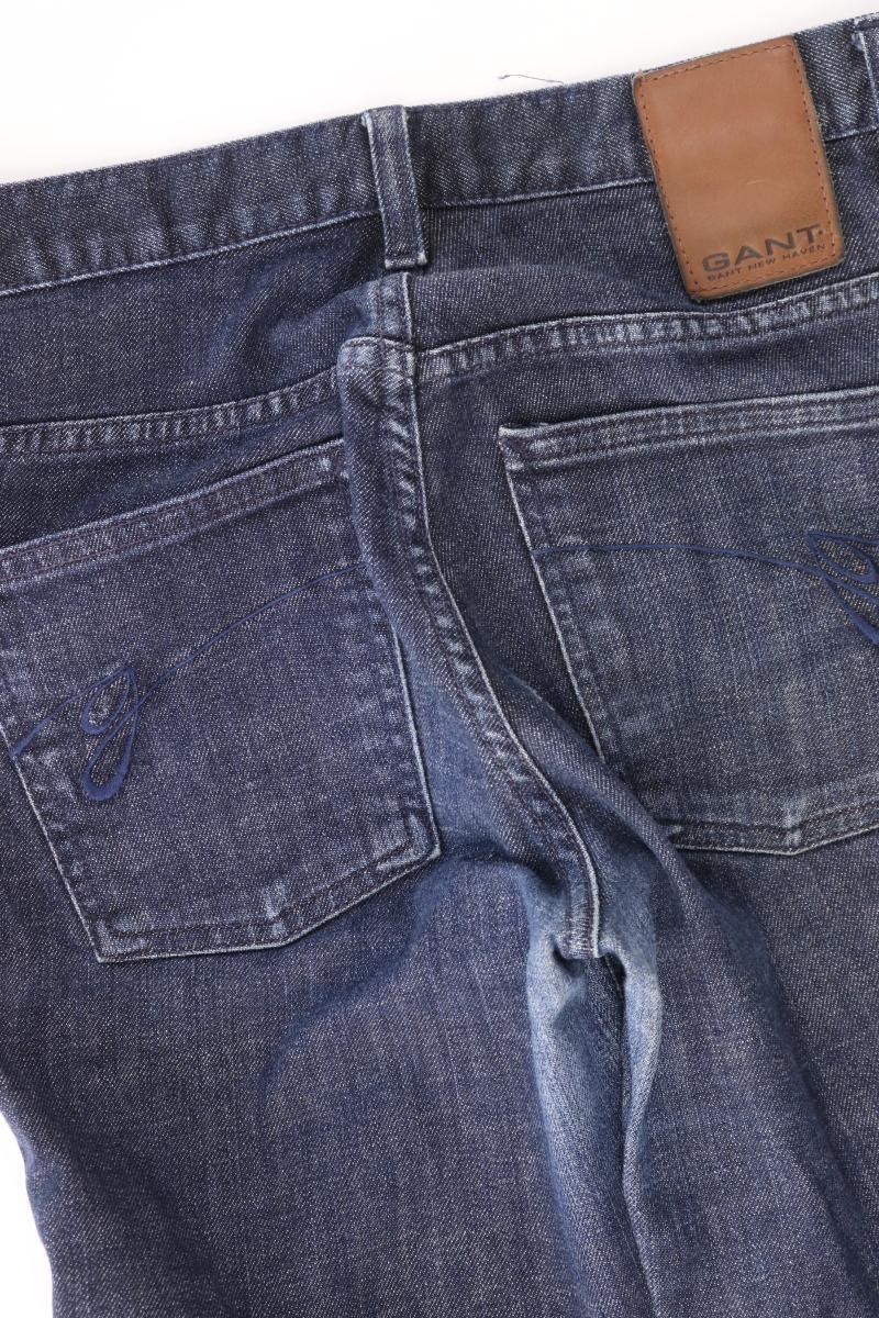 Gant Straight Jeans Gr. w28/L32 blau aus Baumwolle