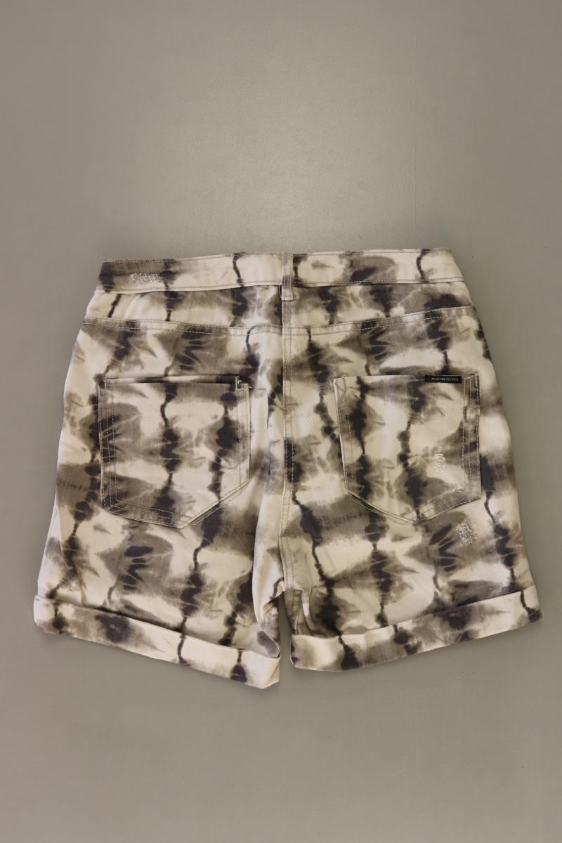 Maison Scotch Shorts Gr. W26 mit Batikmuster creme aus Baumwolle