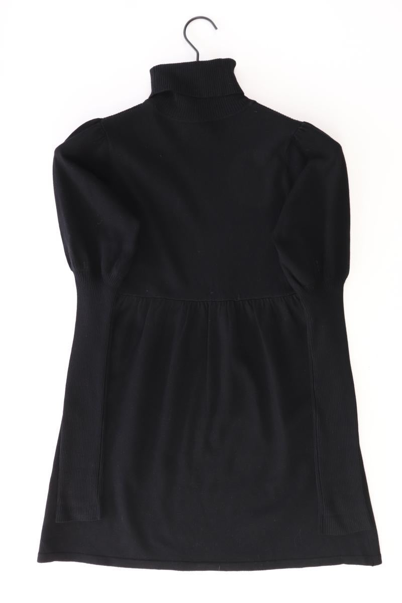 Apart Strickkleid Gr. 38 Langarm mit Pailletten schwarz aus Nylon