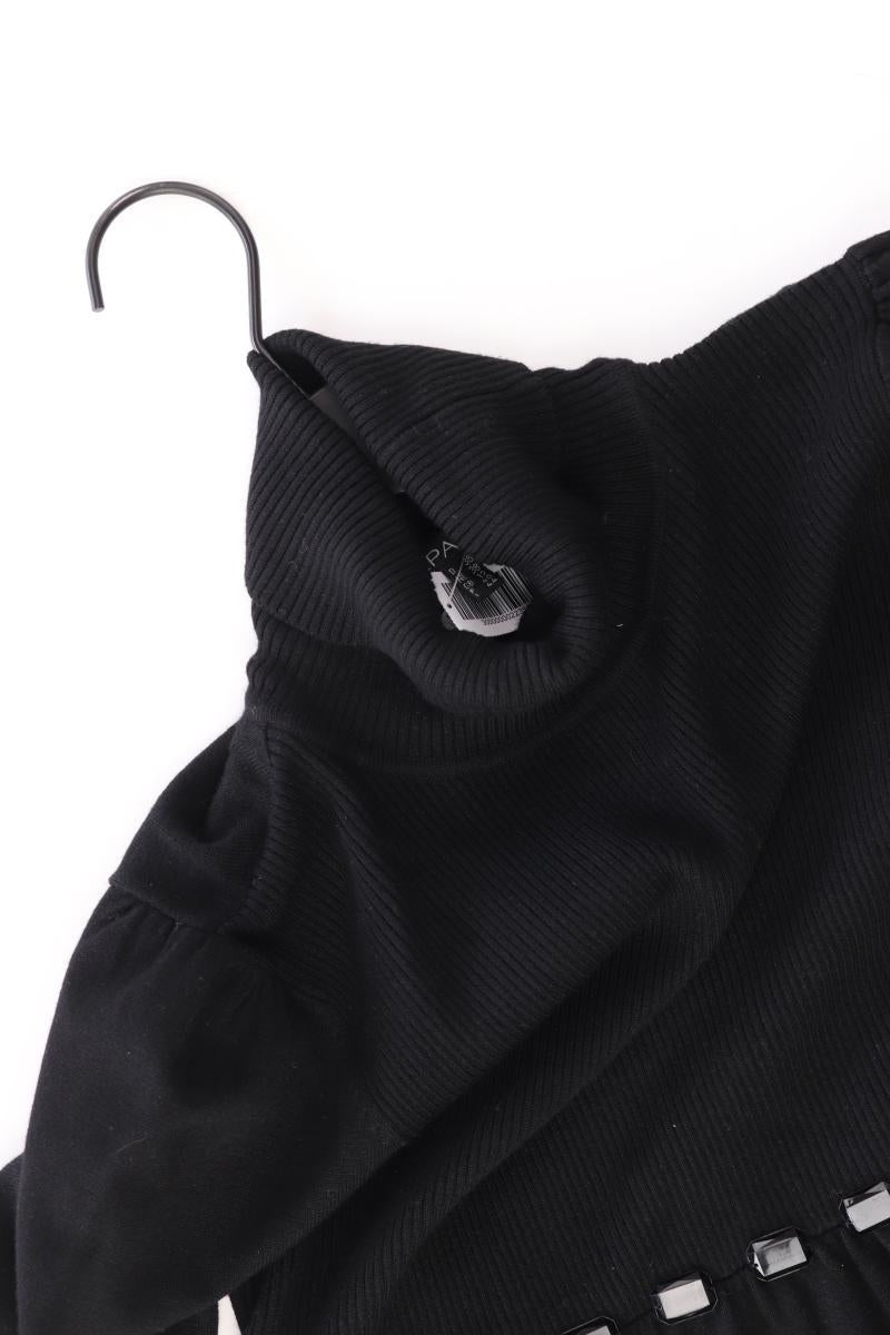 Apart Strickkleid Gr. 38 Langarm mit Pailletten schwarz aus Nylon