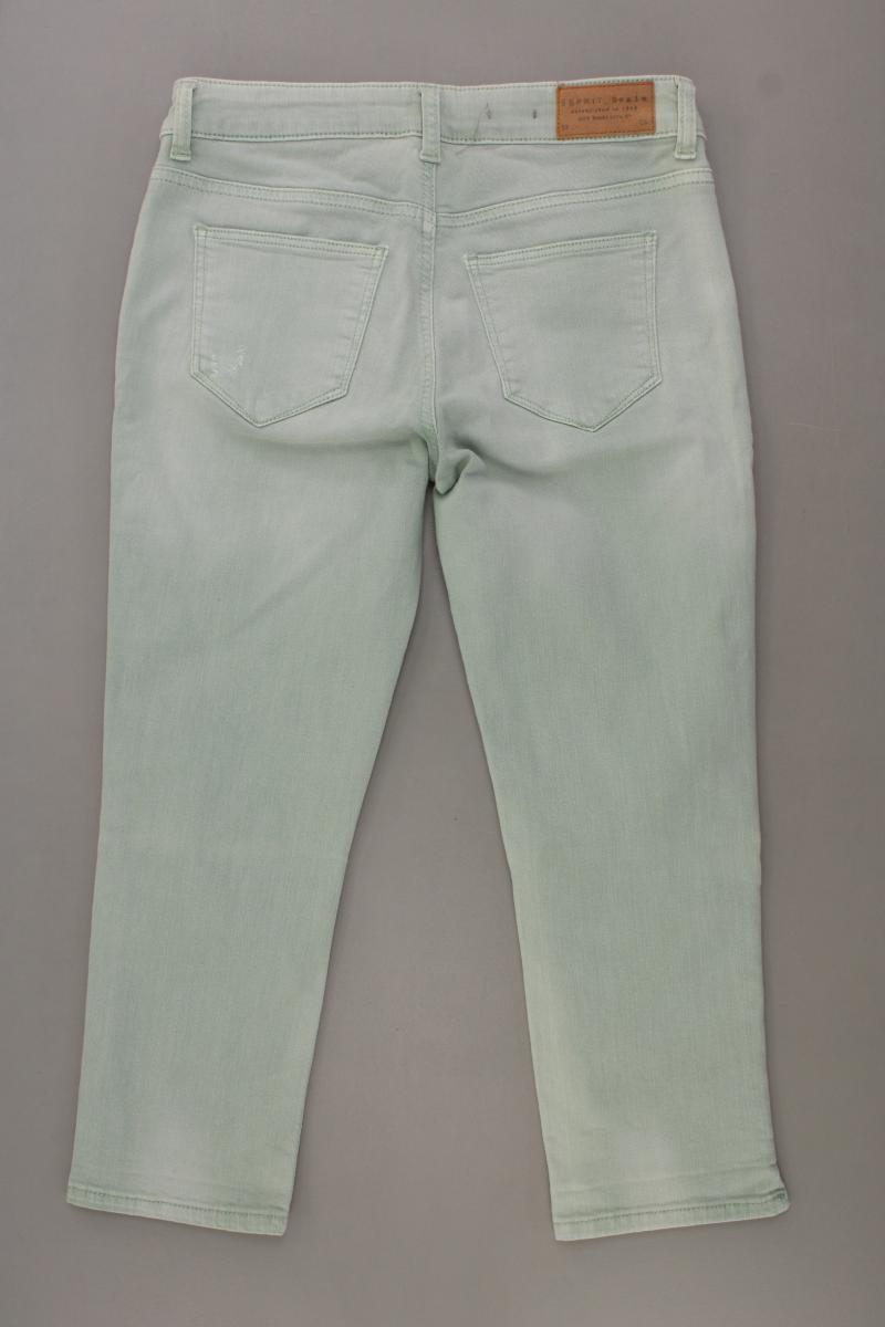 Esprit 7/8 Hose Gr. W26 grün aus Baumwolle