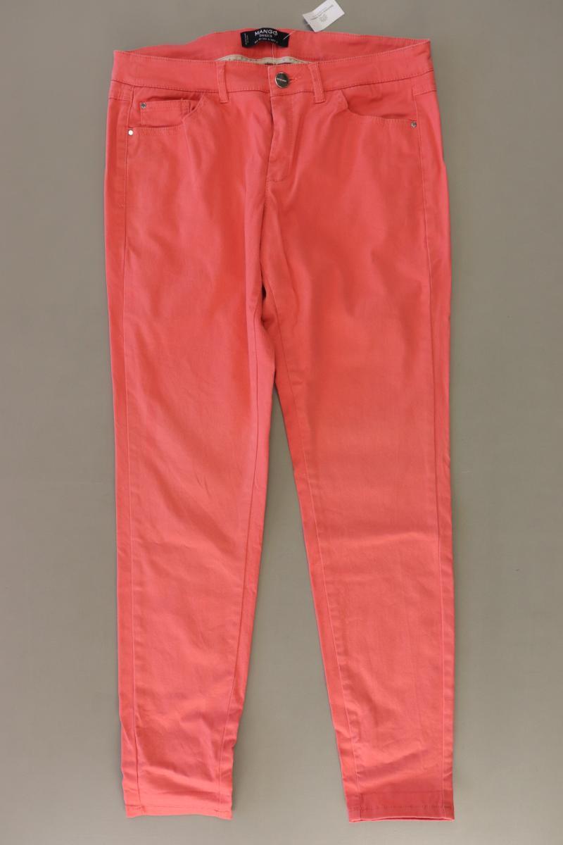 Mango Five-Pocket-Hose Gr. 38 orange aus Baumwolle