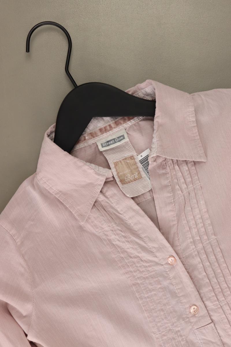 Street One Langarmbluse Gr. 36 rosa aus Baumwolle