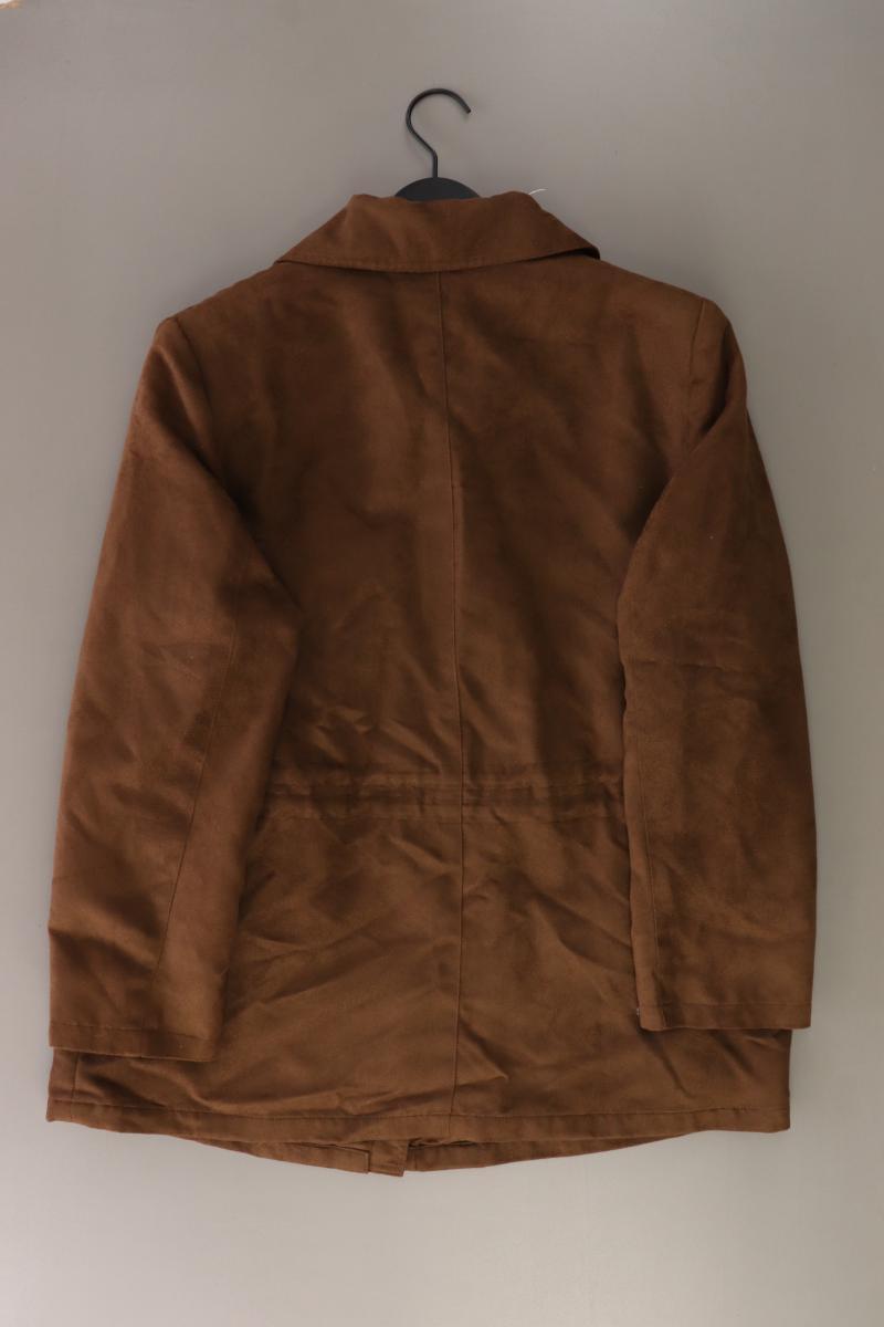 Gabriele Schaawe Wildlederoptik Jacke Vintage Gr. Kurzgröße 22 neu mit Etikett