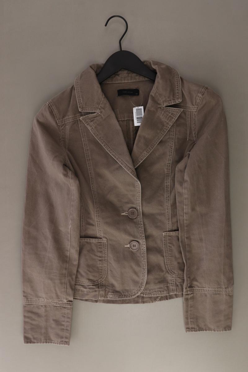 Classic Blazer Gr. 38 braun aus Baumwolle