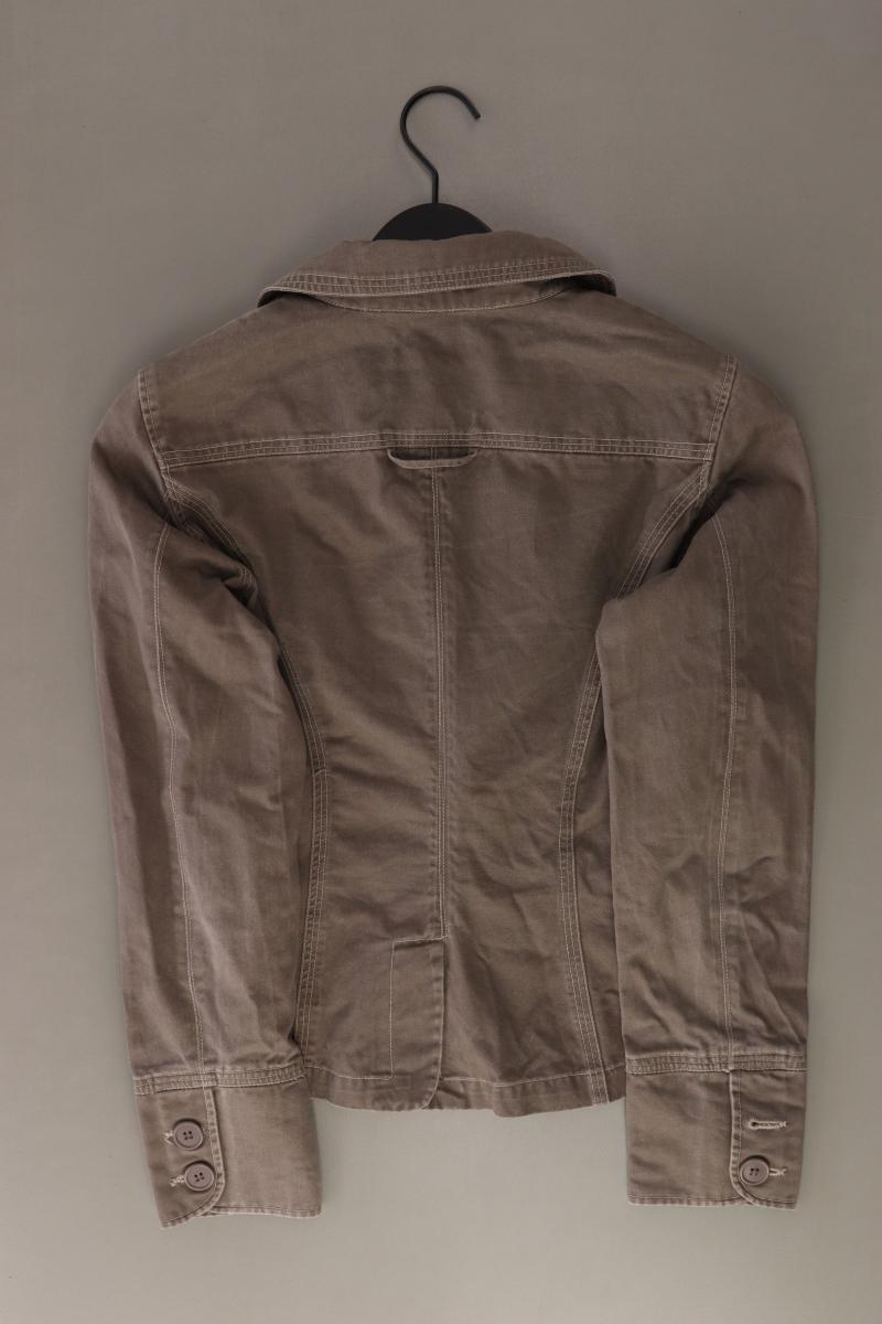 Classic Blazer Gr. 38 braun aus Baumwolle