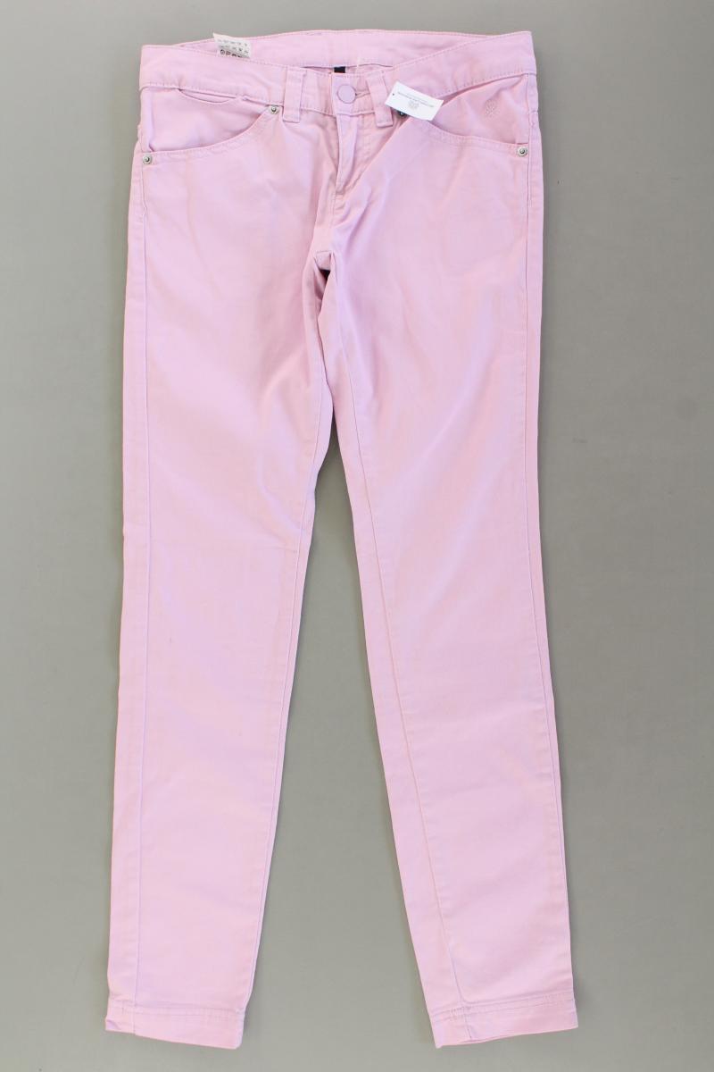 Benetton Hose Gr. IT 38 (XS) rosa aus Baumwolle