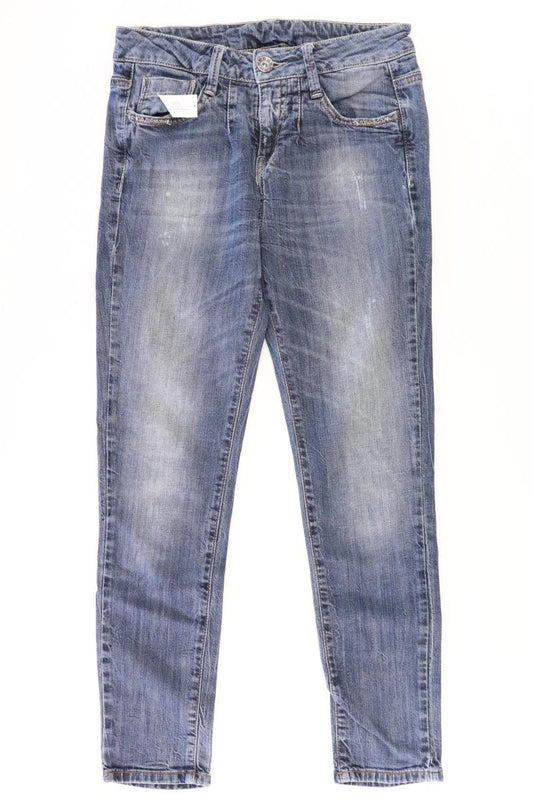 Benetton Skinny Jeans Gr. W25 blau aus Baumwolle