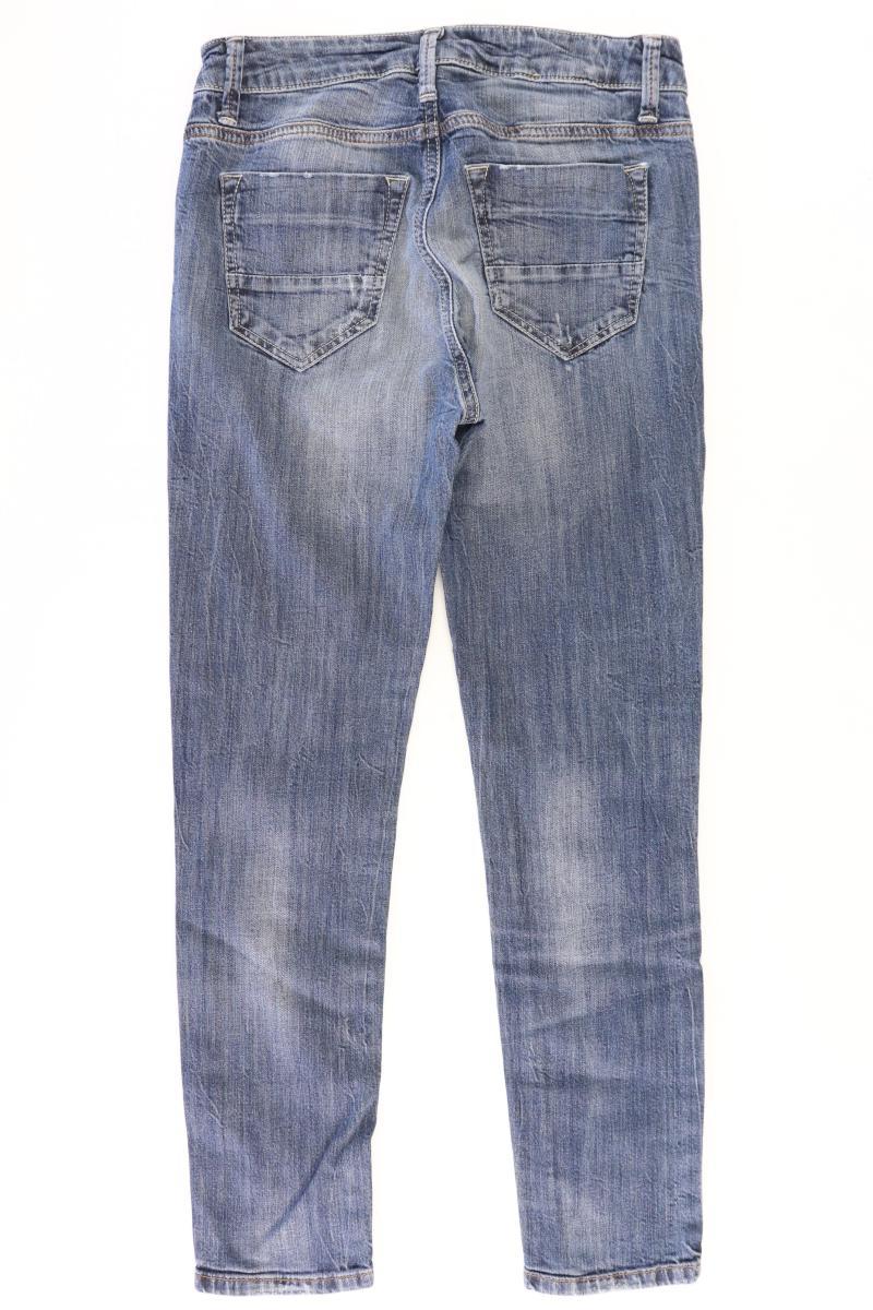 Benetton Skinny Jeans Gr. W25 blau aus Baumwolle