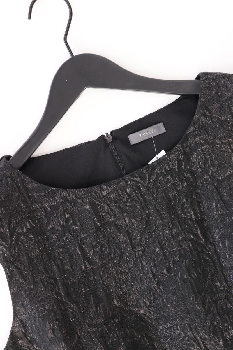 Yessica Abendkleid Gr. 46 Ärmellos schwarz