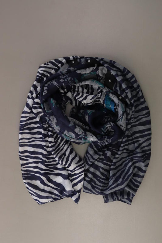 Street One Seidentuch mit Tierdruck blau