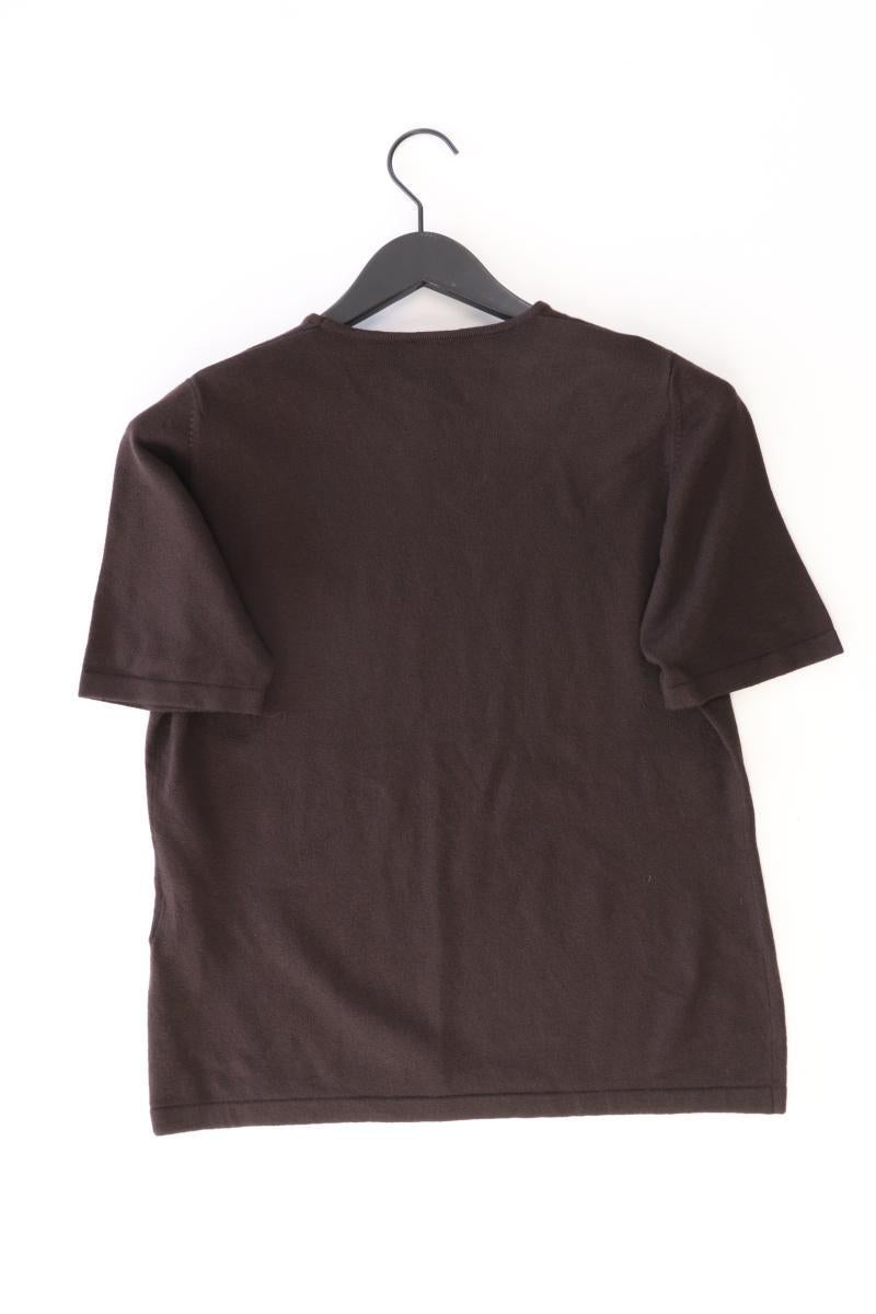 Rabe Strickshirt Gr. 38 neuwertig Kurzarm braun aus Modal
