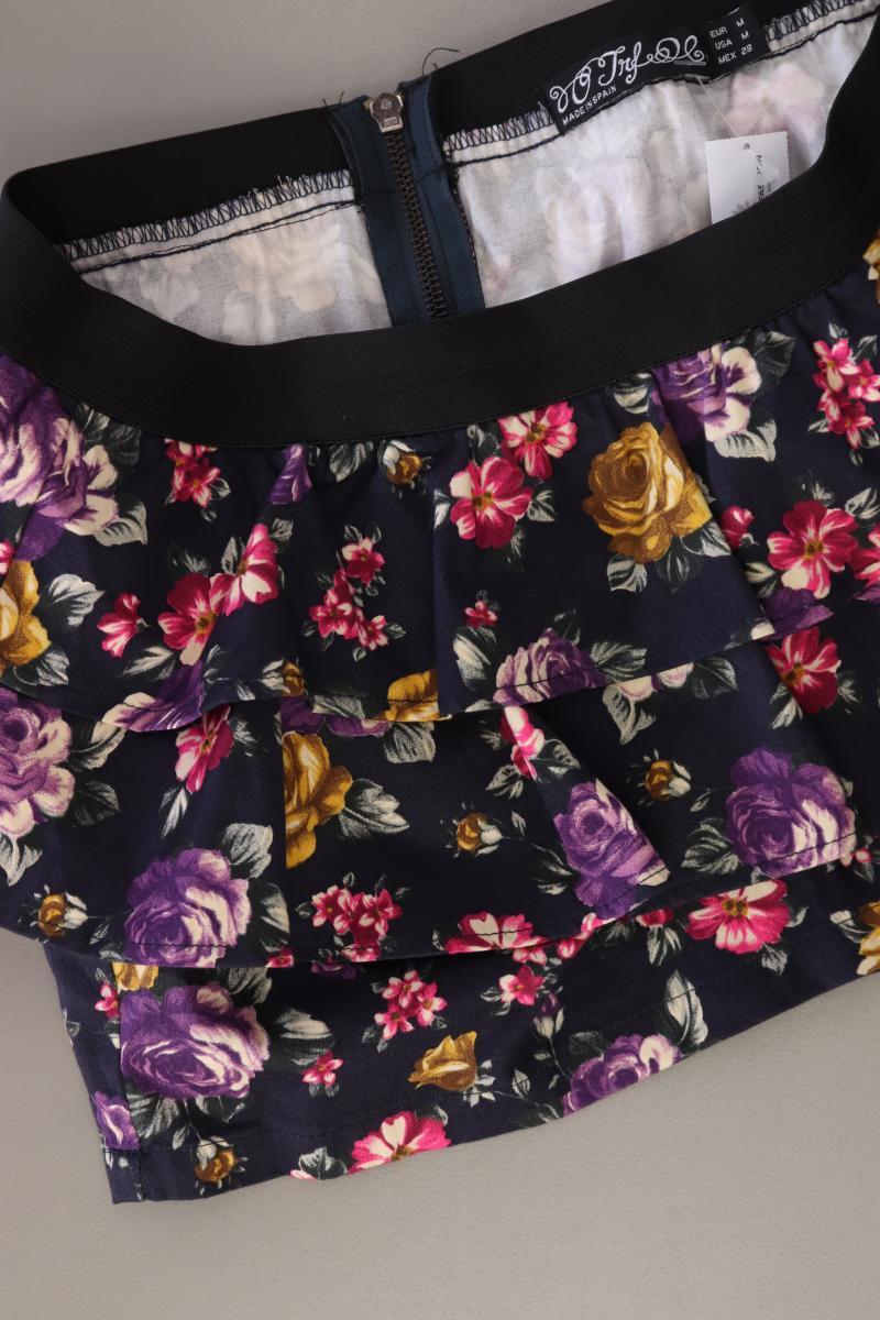 TRF Zara Stretchrock Gr. M mit Blumenmuster mehrfarbig
