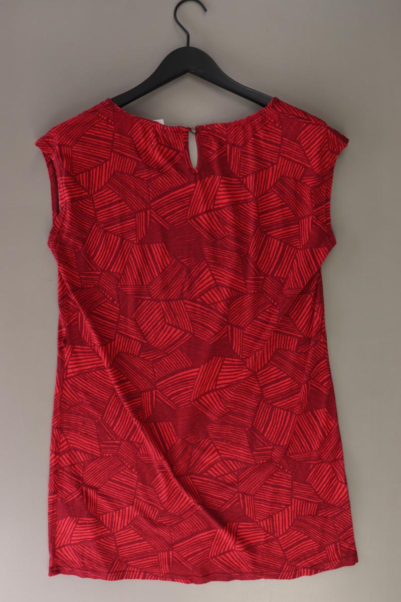 Street One Jerseykleid Gr. 40 Kurzarm rot aus Baumwolle